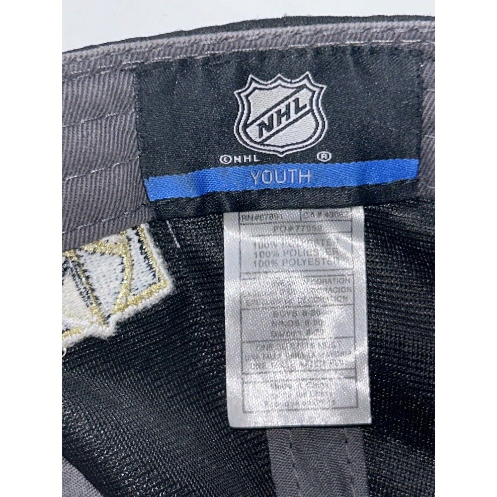 NHL Las Vegas Golden Knights Youth Fitted Hockey Cap Hat Embroidered Adjustable - Picture 7 of 7